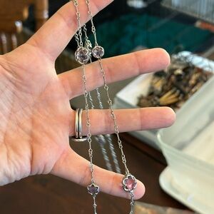 Tacori amethyst chain